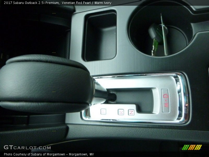 Venetian Red Pearl / Warm Ivory 2017 Subaru Outback 2.5i Premium