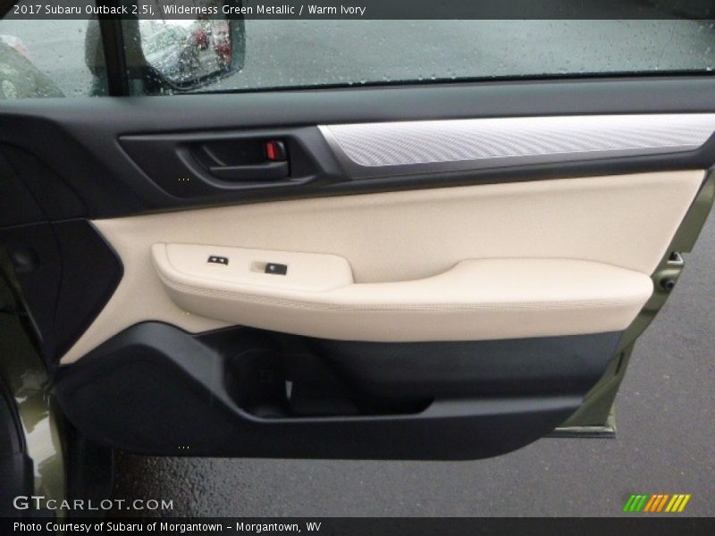 Door Panel of 2017 Outback 2.5i