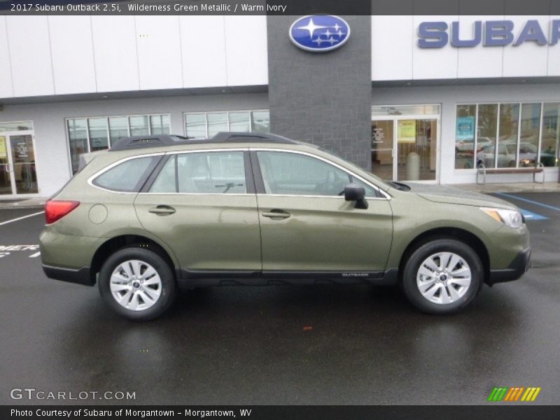  2017 Outback 2.5i Wilderness Green Metallic