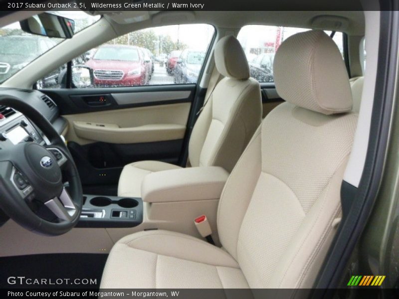 2017 Outback 2.5i Warm Ivory Interior