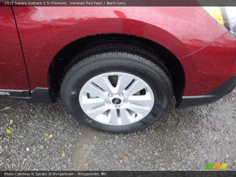Venetian Red Pearl / Warm Ivory 2017 Subaru Outback 2.5i Premium
