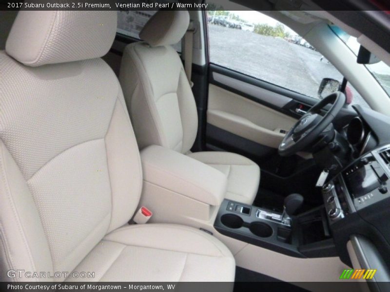 Venetian Red Pearl / Warm Ivory 2017 Subaru Outback 2.5i Premium