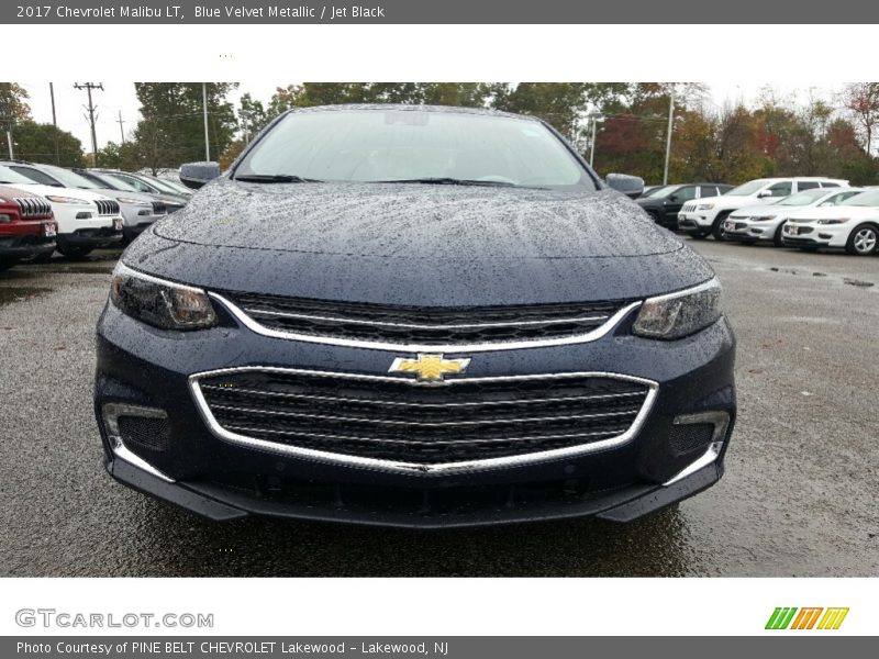 Blue Velvet Metallic / Jet Black 2017 Chevrolet Malibu LT