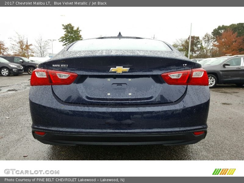 Blue Velvet Metallic / Jet Black 2017 Chevrolet Malibu LT