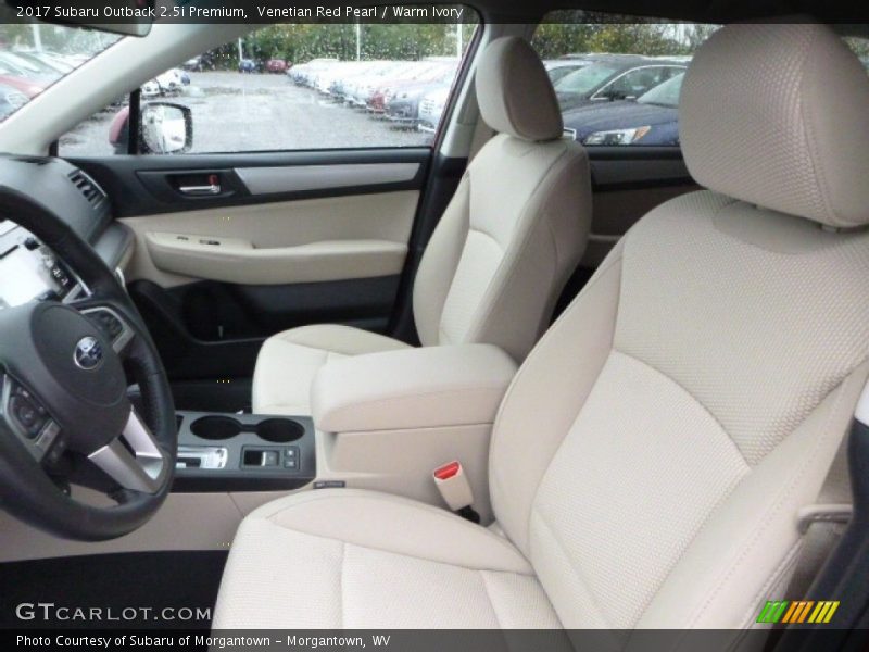 Venetian Red Pearl / Warm Ivory 2017 Subaru Outback 2.5i Premium