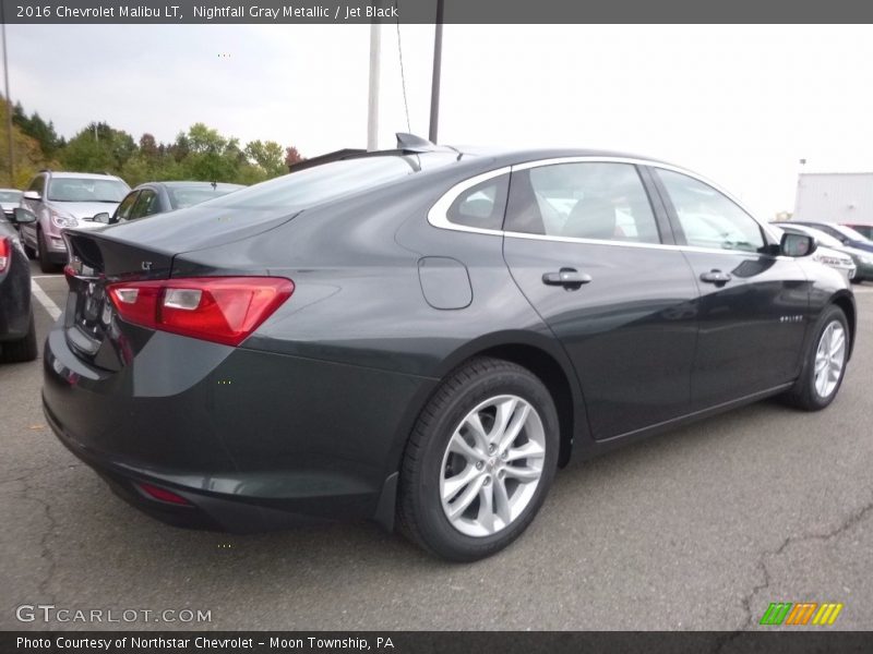 Nightfall Gray Metallic / Jet Black 2016 Chevrolet Malibu LT