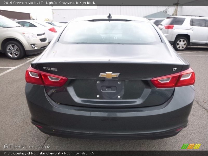 Nightfall Gray Metallic / Jet Black 2016 Chevrolet Malibu LT