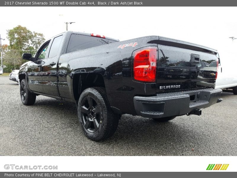 Black / Dark Ash/Jet Black 2017 Chevrolet Silverado 1500 WT Double Cab 4x4