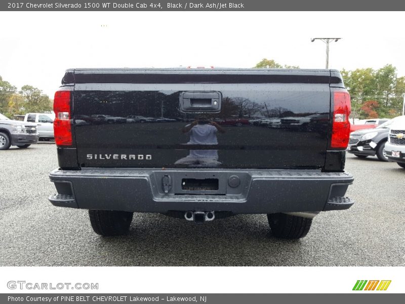 Black / Dark Ash/Jet Black 2017 Chevrolet Silverado 1500 WT Double Cab 4x4