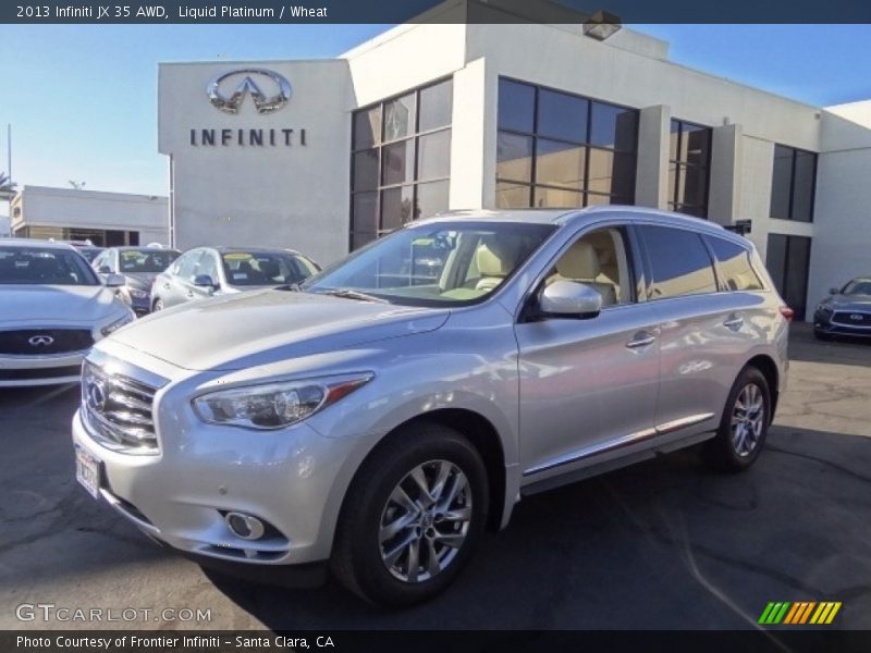 Liquid Platinum / Wheat 2013 Infiniti JX 35 AWD