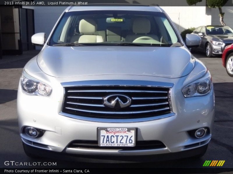 Liquid Platinum / Wheat 2013 Infiniti JX 35 AWD