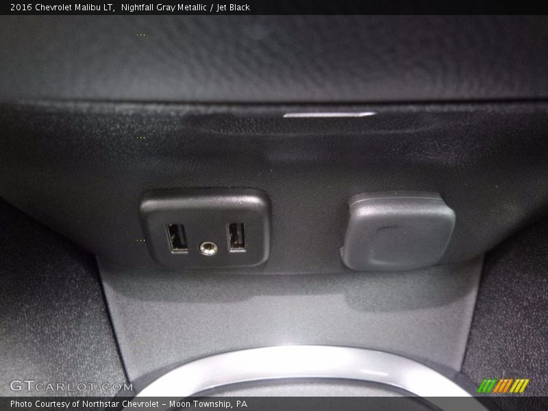 Nightfall Gray Metallic / Jet Black 2016 Chevrolet Malibu LT