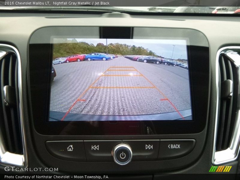 Nightfall Gray Metallic / Jet Black 2016 Chevrolet Malibu LT