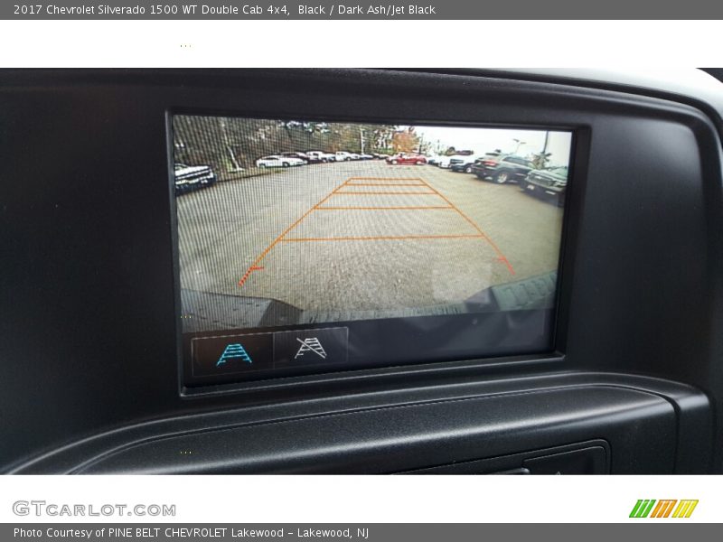 Black / Dark Ash/Jet Black 2017 Chevrolet Silverado 1500 WT Double Cab 4x4
