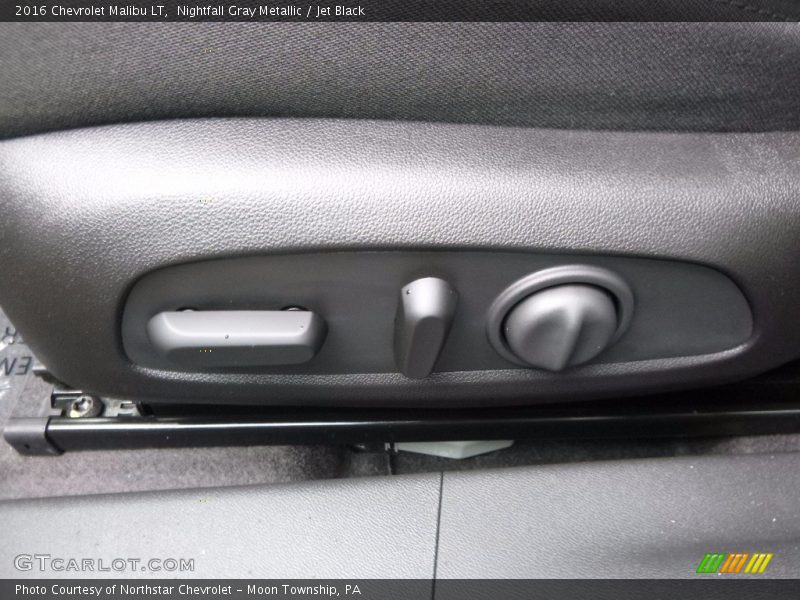 Nightfall Gray Metallic / Jet Black 2016 Chevrolet Malibu LT