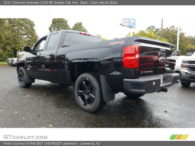 Black / Dark Ash/Jet Black 2017 Chevrolet Silverado 1500 WT Double Cab 4x4