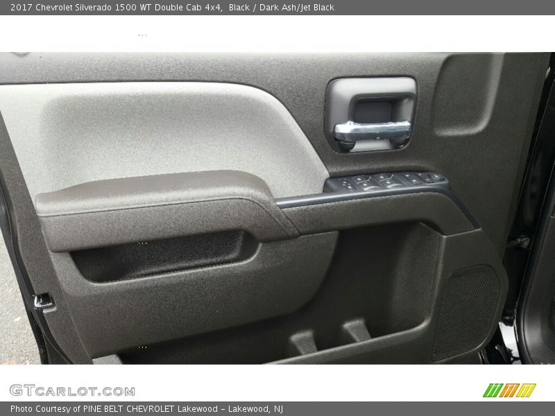 Black / Dark Ash/Jet Black 2017 Chevrolet Silverado 1500 WT Double Cab 4x4