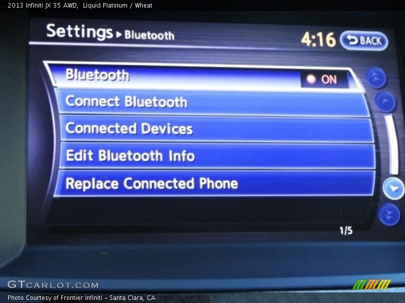 Liquid Platinum / Wheat 2013 Infiniti JX 35 AWD