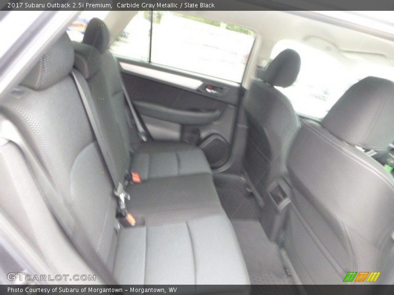 Carbide Gray Metallic / Slate Black 2017 Subaru Outback 2.5i Premium