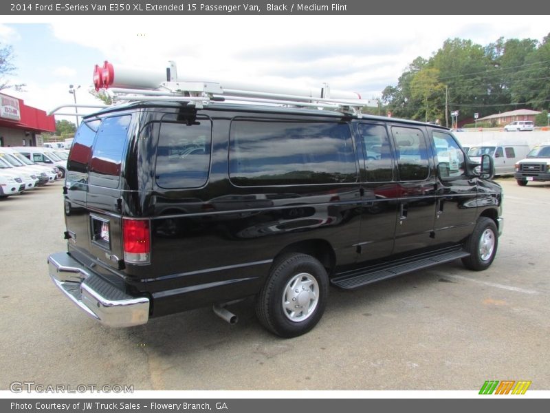 Black / Medium Flint 2014 Ford E-Series Van E350 XL Extended 15 Passenger Van