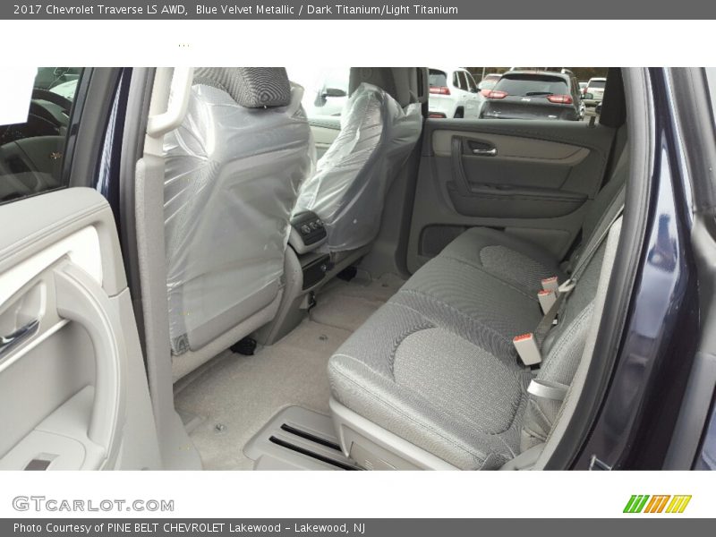 Blue Velvet Metallic / Dark Titanium/Light Titanium 2017 Chevrolet Traverse LS AWD