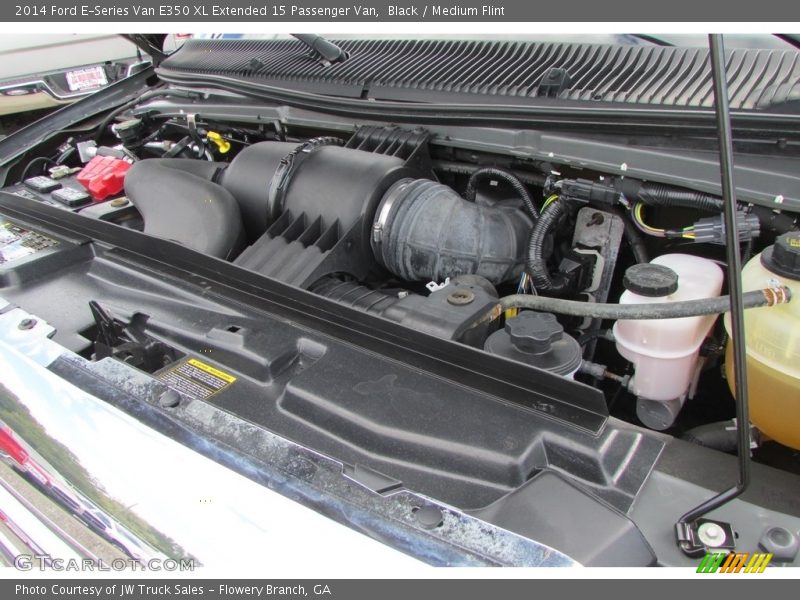 Black / Medium Flint 2014 Ford E-Series Van E350 XL Extended 15 Passenger Van