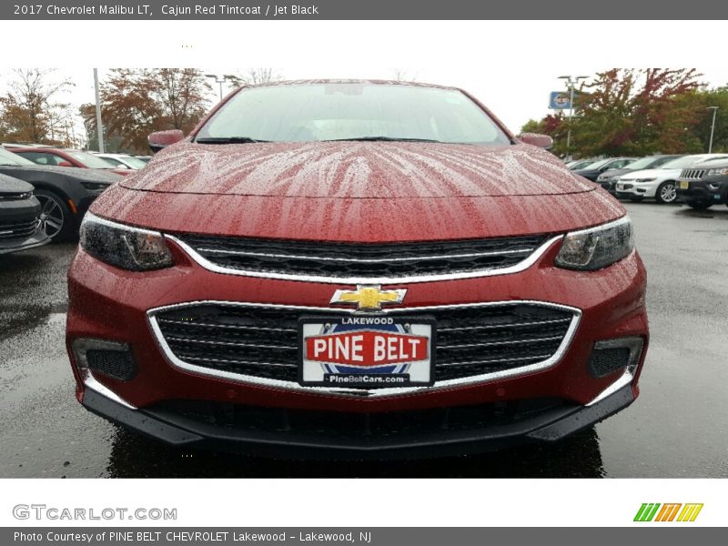 Cajun Red Tintcoat / Jet Black 2017 Chevrolet Malibu LT
