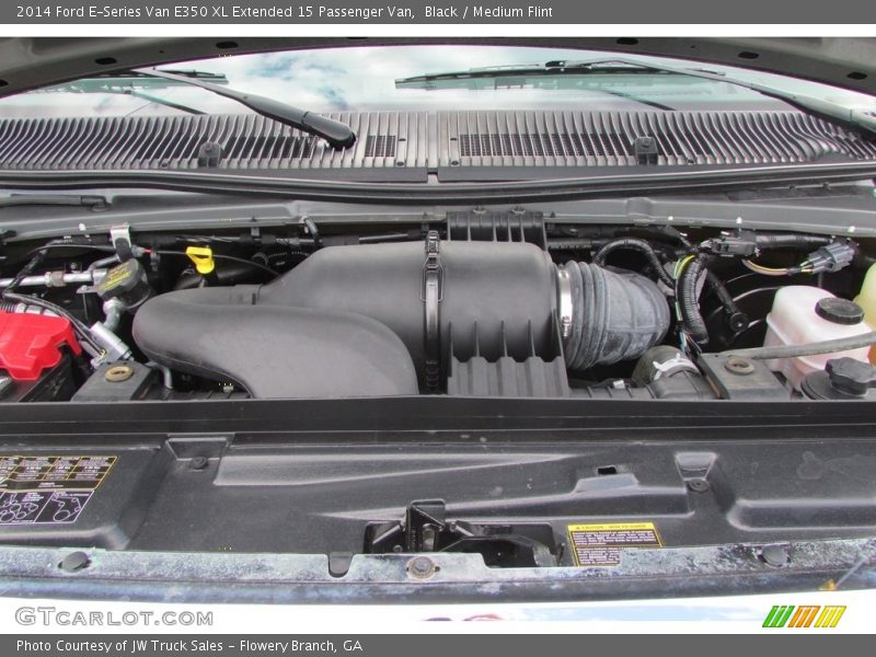 Black / Medium Flint 2014 Ford E-Series Van E350 XL Extended 15 Passenger Van