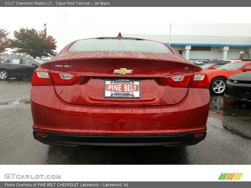 Cajun Red Tintcoat / Jet Black 2017 Chevrolet Malibu LT