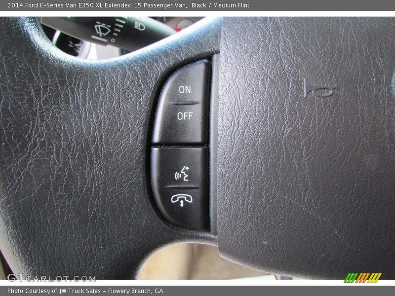 Black / Medium Flint 2014 Ford E-Series Van E350 XL Extended 15 Passenger Van