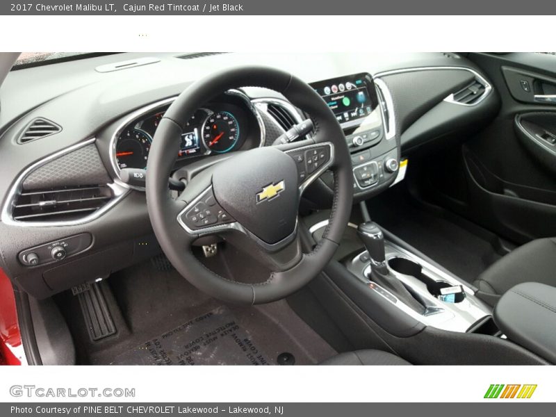 Cajun Red Tintcoat / Jet Black 2017 Chevrolet Malibu LT
