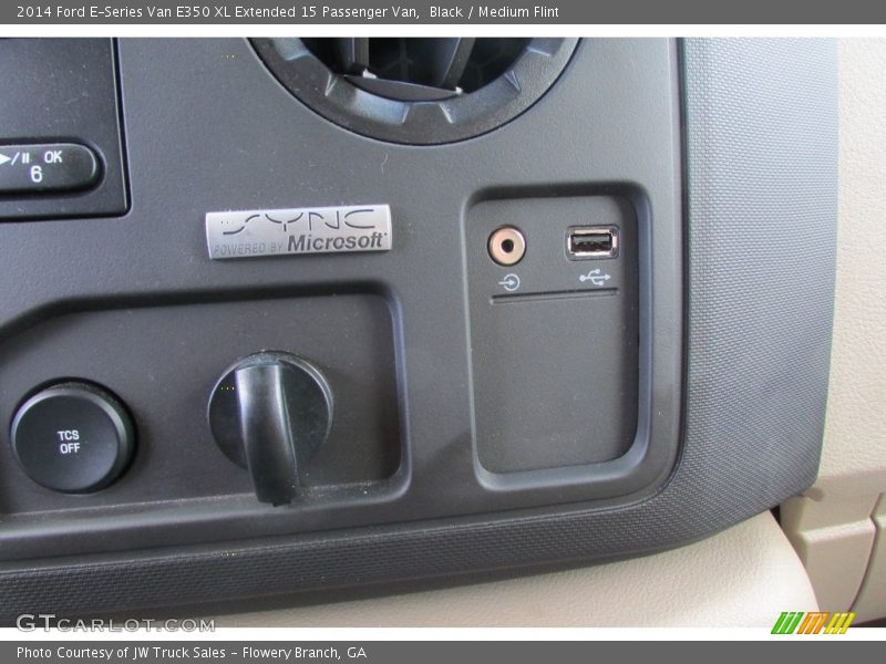 Black / Medium Flint 2014 Ford E-Series Van E350 XL Extended 15 Passenger Van