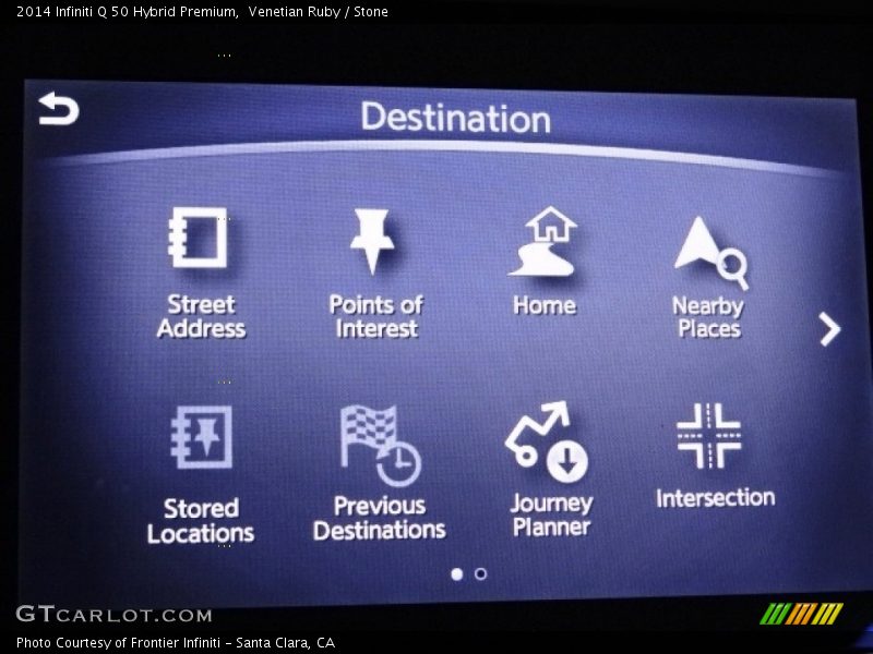 Venetian Ruby / Stone 2014 Infiniti Q 50 Hybrid Premium