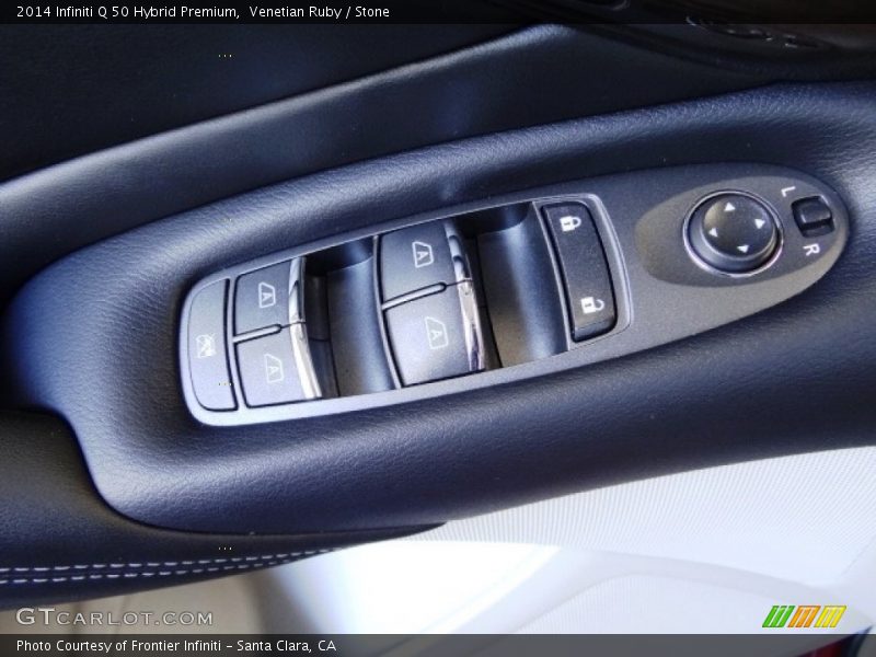 Venetian Ruby / Stone 2014 Infiniti Q 50 Hybrid Premium