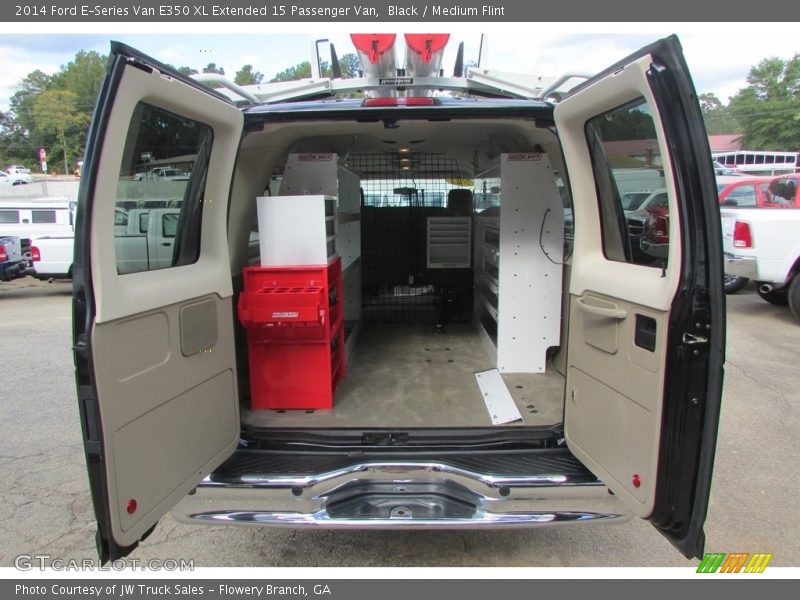 Black / Medium Flint 2014 Ford E-Series Van E350 XL Extended 15 Passenger Van