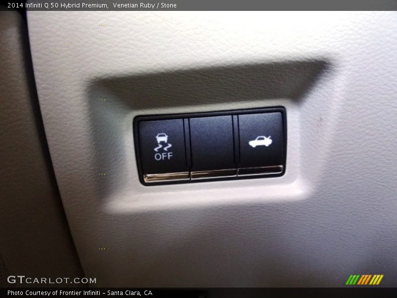 Venetian Ruby / Stone 2014 Infiniti Q 50 Hybrid Premium