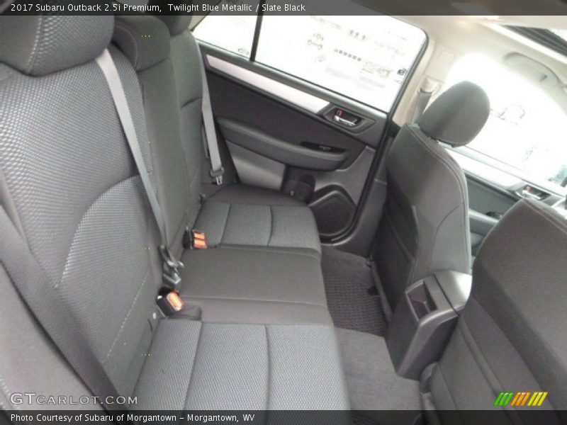 Twilight Blue Metallic / Slate Black 2017 Subaru Outback 2.5i Premium