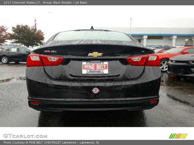Mosaic Black Metallic / Jet Black 2017 Chevrolet Malibu LT
