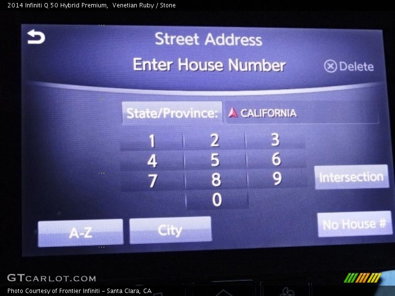 Venetian Ruby / Stone 2014 Infiniti Q 50 Hybrid Premium