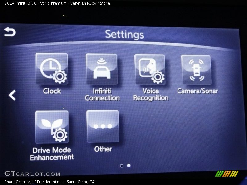Venetian Ruby / Stone 2014 Infiniti Q 50 Hybrid Premium