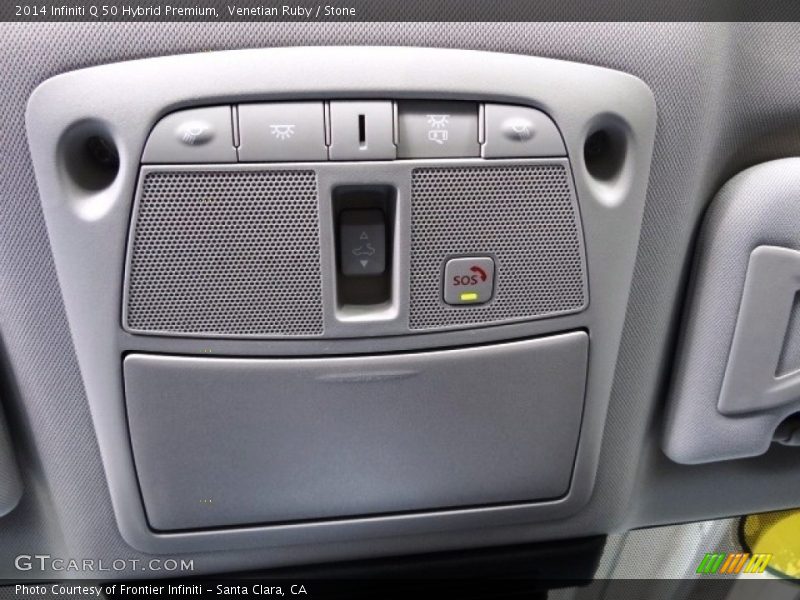 Venetian Ruby / Stone 2014 Infiniti Q 50 Hybrid Premium