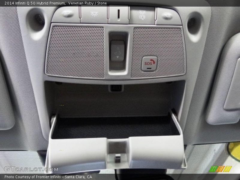 Venetian Ruby / Stone 2014 Infiniti Q 50 Hybrid Premium