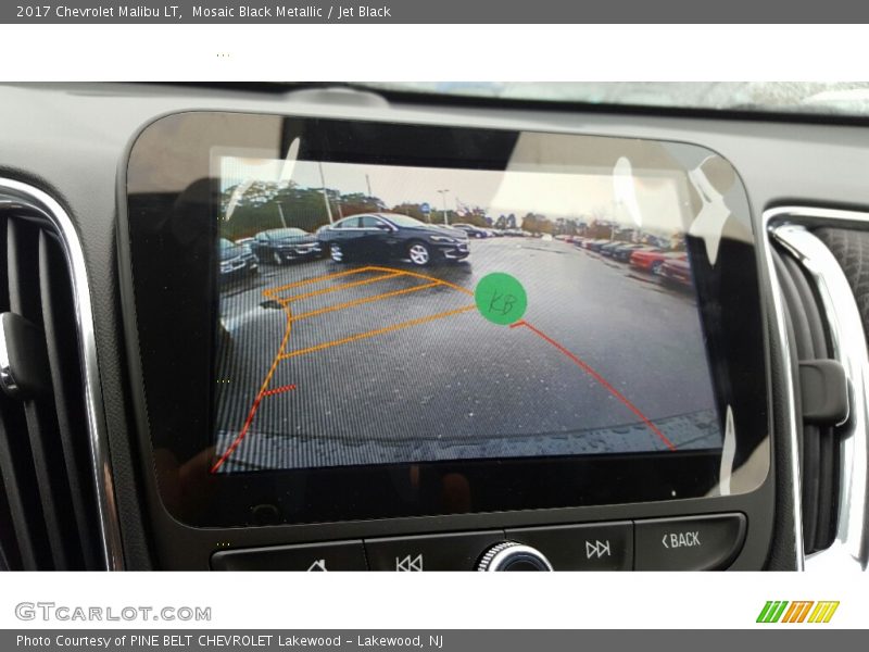 Mosaic Black Metallic / Jet Black 2017 Chevrolet Malibu LT