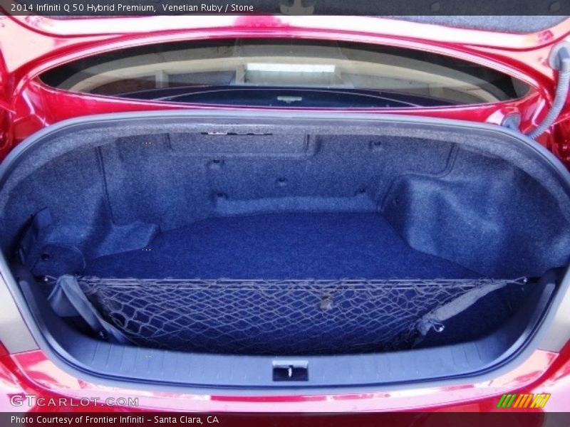 Venetian Ruby / Stone 2014 Infiniti Q 50 Hybrid Premium