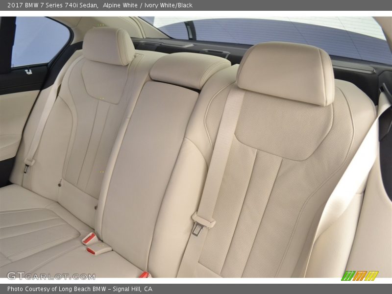 Alpine White / Ivory White/Black 2017 BMW 7 Series 740i Sedan