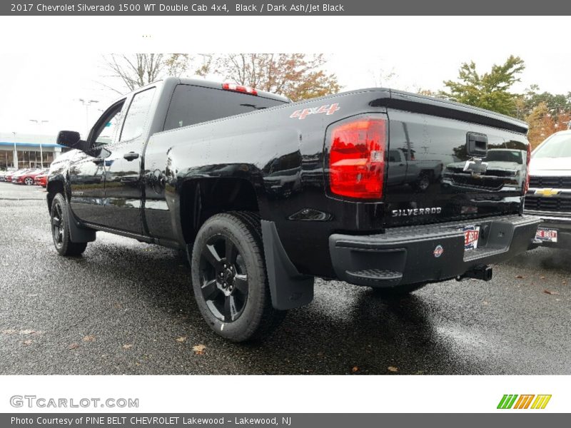 Black / Dark Ash/Jet Black 2017 Chevrolet Silverado 1500 WT Double Cab 4x4