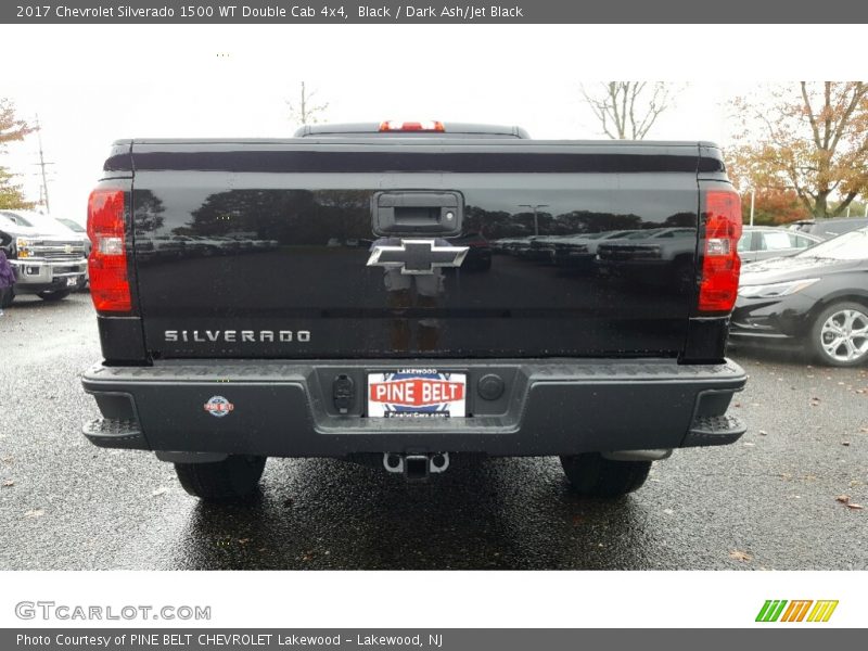 Black / Dark Ash/Jet Black 2017 Chevrolet Silverado 1500 WT Double Cab 4x4