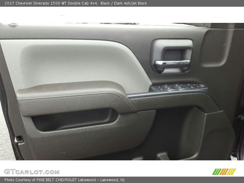 Black / Dark Ash/Jet Black 2017 Chevrolet Silverado 1500 WT Double Cab 4x4