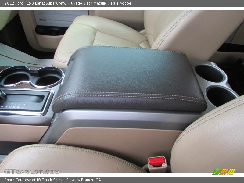 Tuxedo Black Metallic / Pale Adobe 2012 Ford F150 Lariat SuperCrew