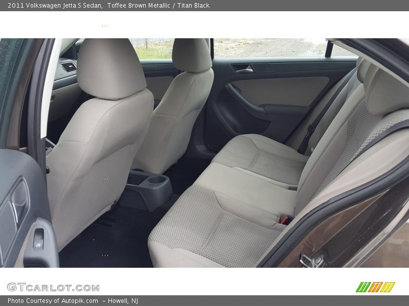 Toffee Brown Metallic / Titan Black 2011 Volkswagen Jetta S Sedan